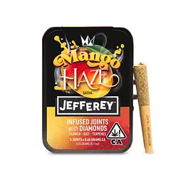 Logo for Mango Haze - Jefferey Infused Joint .65g 5 Pack