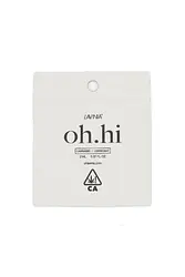 Logo for Oh. hi [2ml]