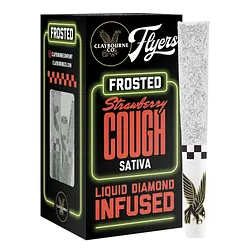 Logo for Strawberry Cough (2.5g) - Diamond Frosted Flyers Pre-Rolls