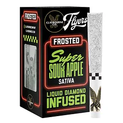 Logo for Super Sour Apple (2.5g) - Diamond Frosted Flyers Pre-Rolls