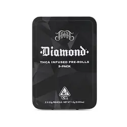 Logo for Black Haze | Sativa - Diamond THCA-Infused Pre-Rolls - 1.5G Three-Pack