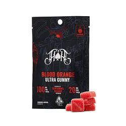 Logo for Blood Orange | Hybrid - Ultra Pure Gummies - 100mg THC